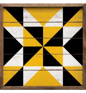 Quilt Black And Gold
